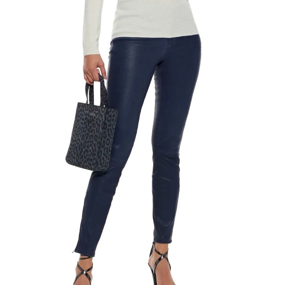J Brand Navy Skinny Pants
